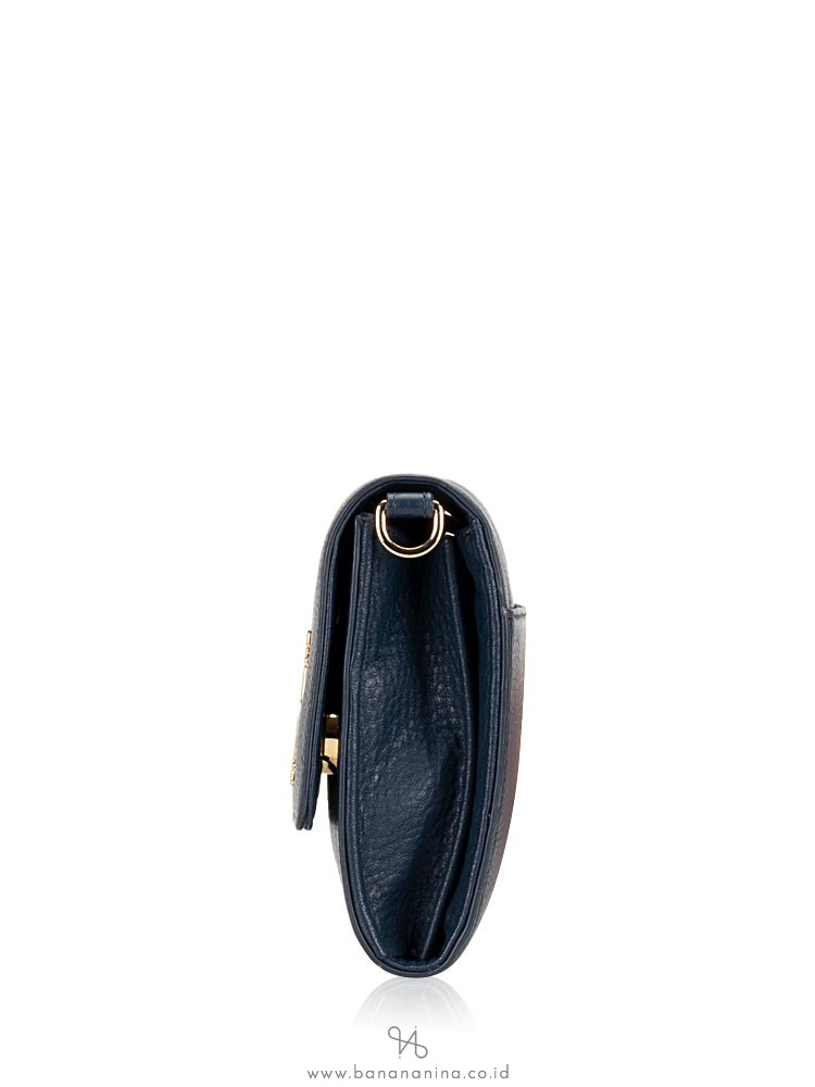 TORY BURCH Britten Leather Chain Wallet Hudson Bay