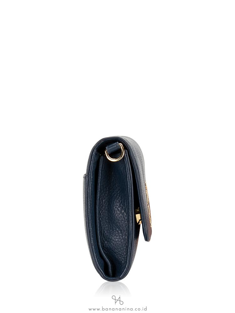 TORY BURCH Britten Leather Chain Wallet Hudson Bay