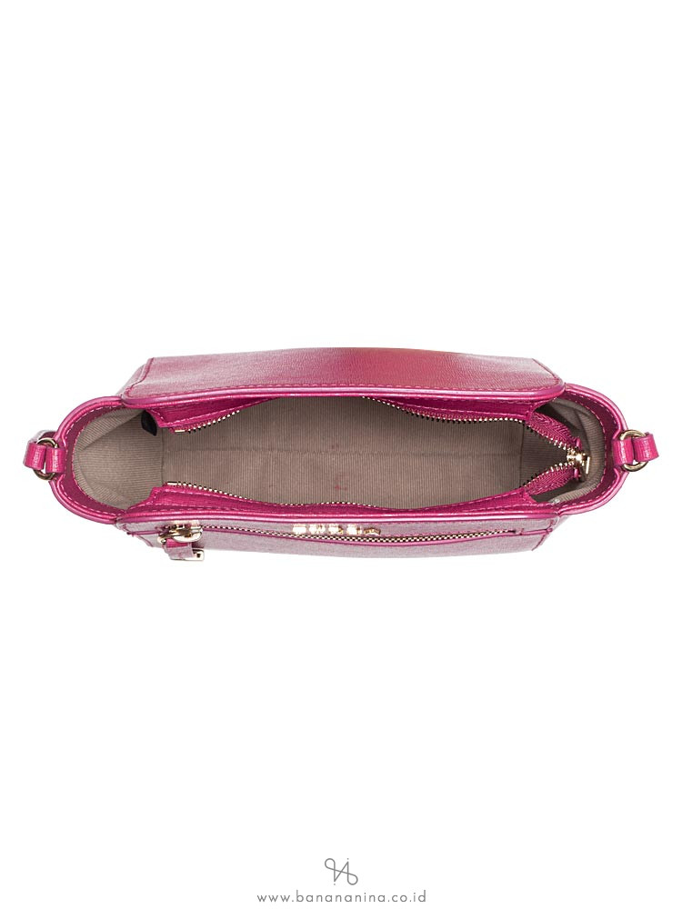 FURLA Ginevra Small Crossbody Fuchsia