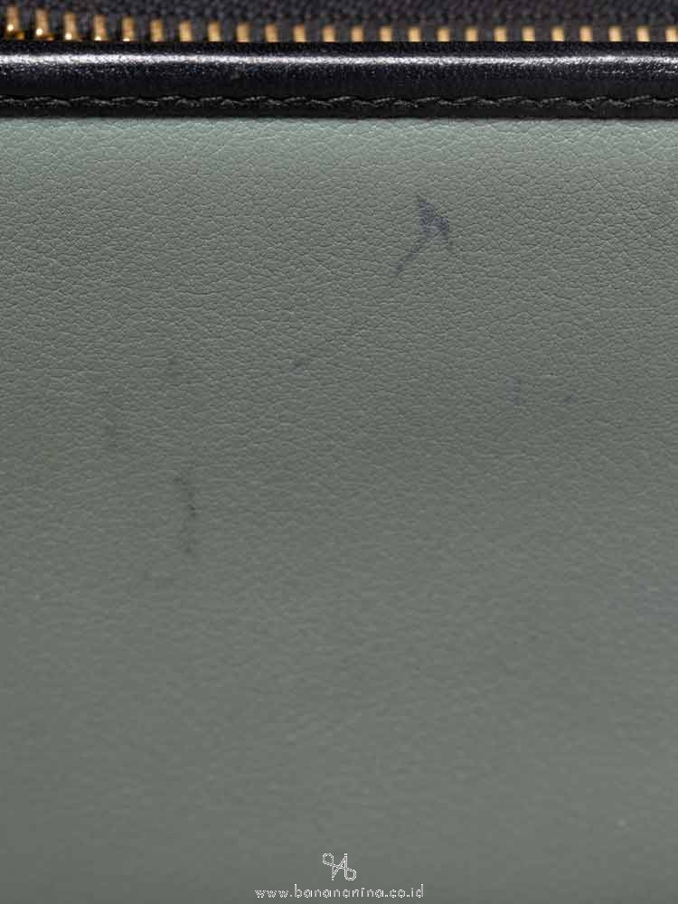 LOEWE Amazona Continental Zip Wallet Grey