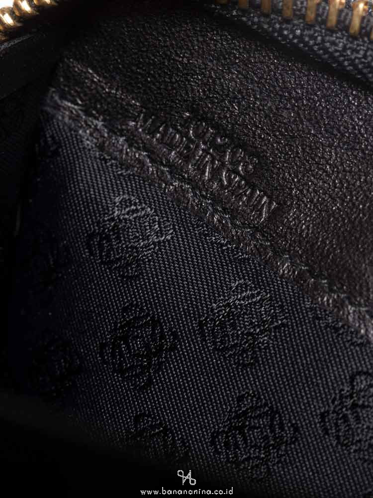 LOEWE Amazona Continental Zip Wallet Grey
