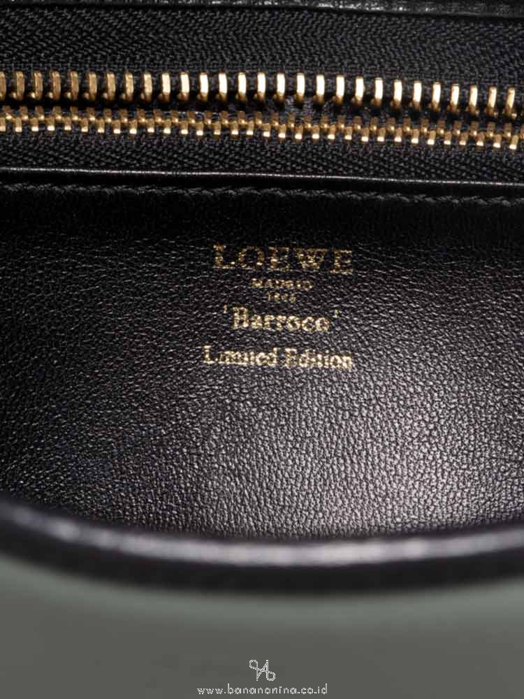 LOEWE Amazona Continental Zip Wallet Grey