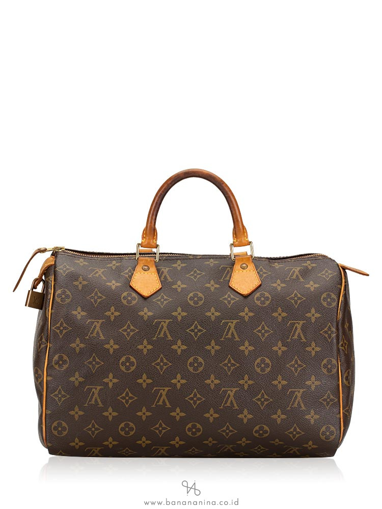 LOUIS VUITTON Monogram Speedy 35