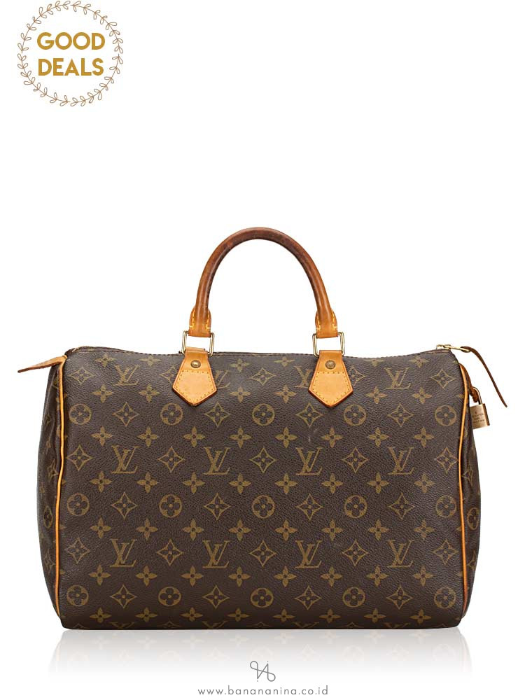 LOUIS VUITTON Monogram Speedy 35