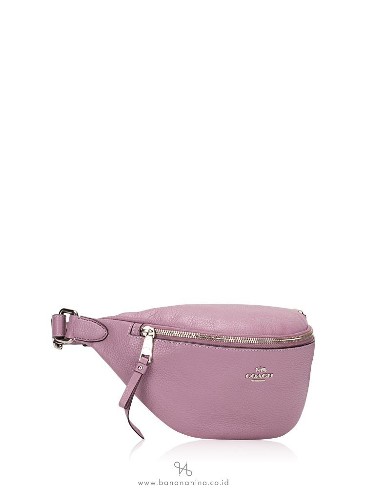 COACH 48738 Pebble Leather Belt Bag Jasmine