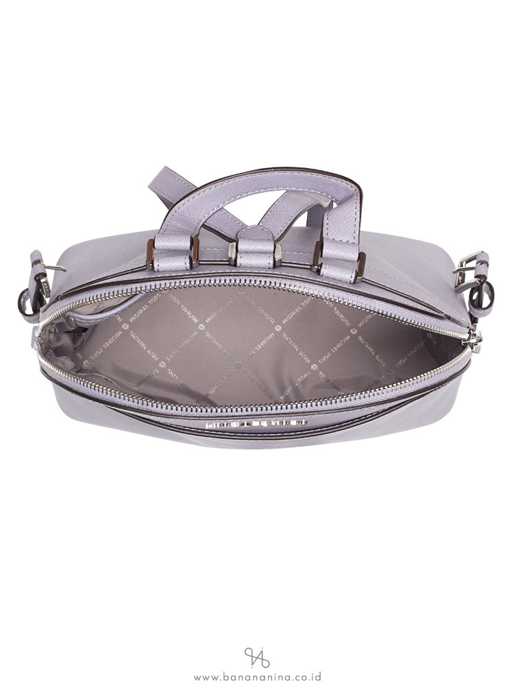 MICHAEL KORS Emmy Saffiano Large Backpack Lilac