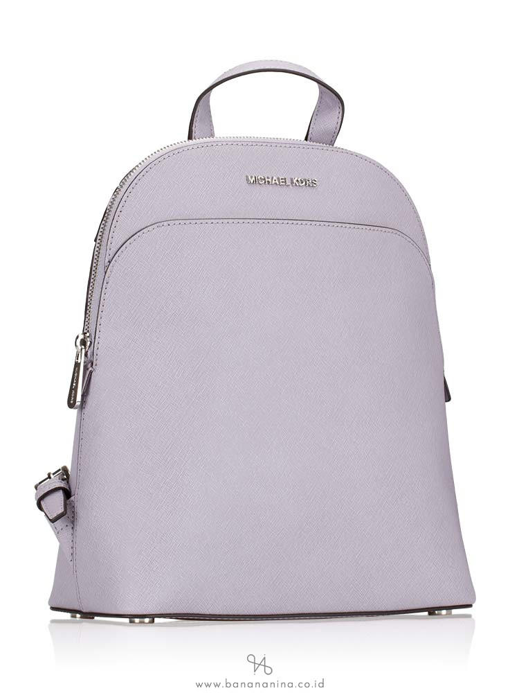 MICHAEL KORS Emmy Saffiano Large Backpack Lilac