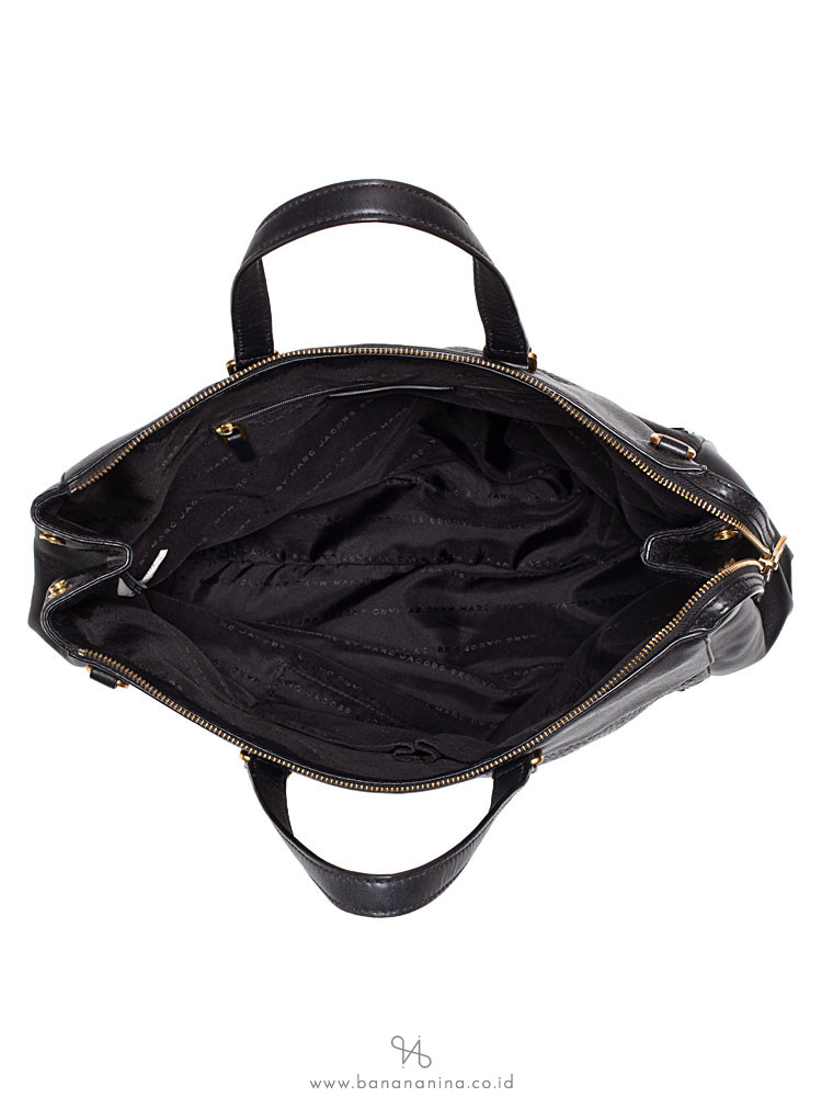 MARC BY MARC JACOBS M3134010 Leather Tote Black