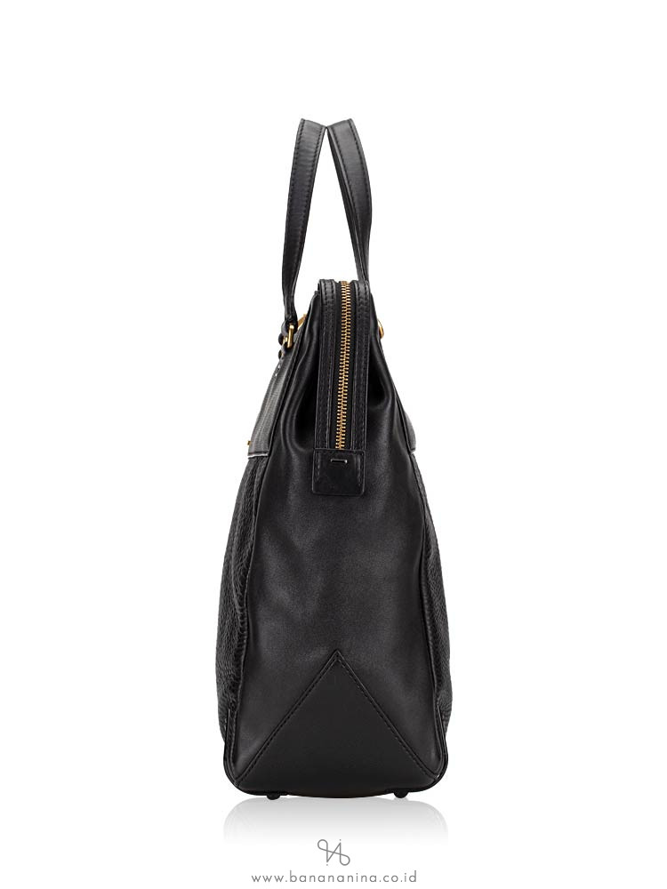MARC BY MARC JACOBS M3134010 Leather Tote Black