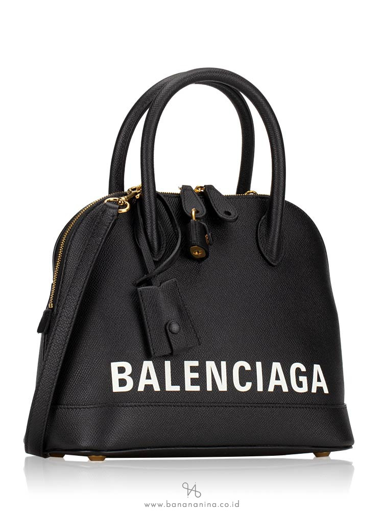 BALENCIAGA Ville Small Top Handle Satchel Black