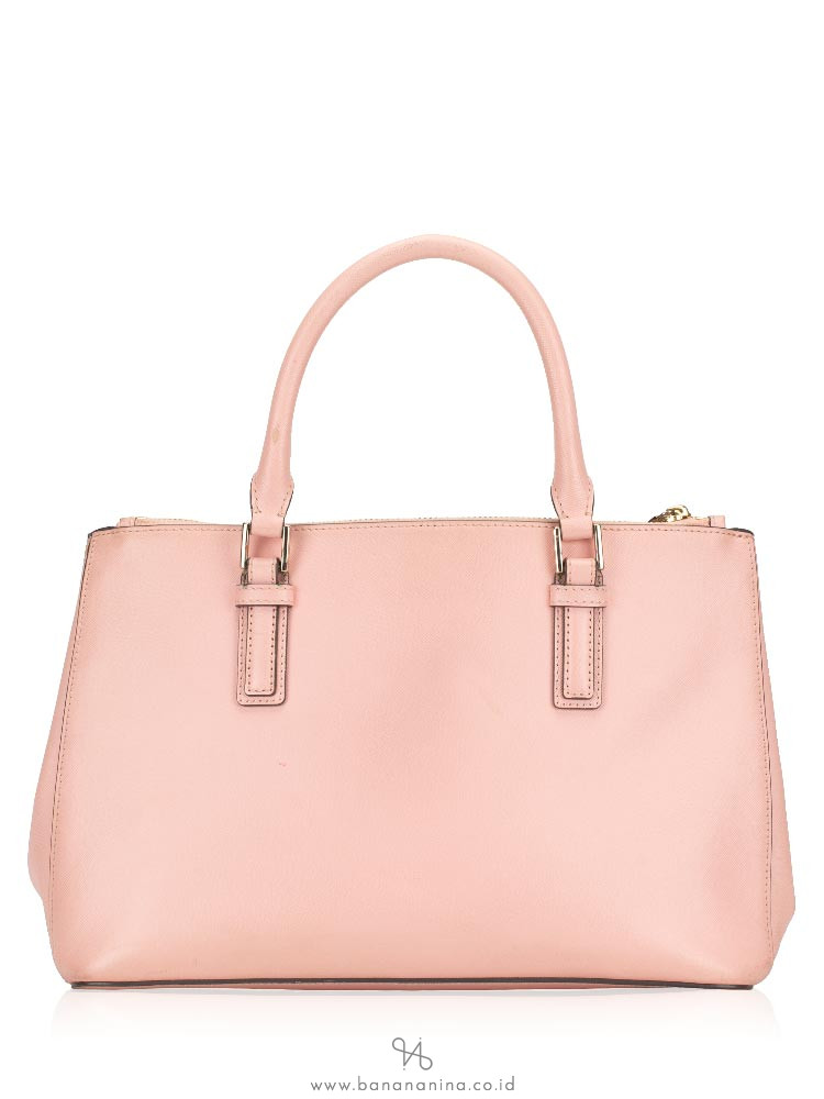 TORY BURCH Robinson Double Zip Tote Rose Sachet