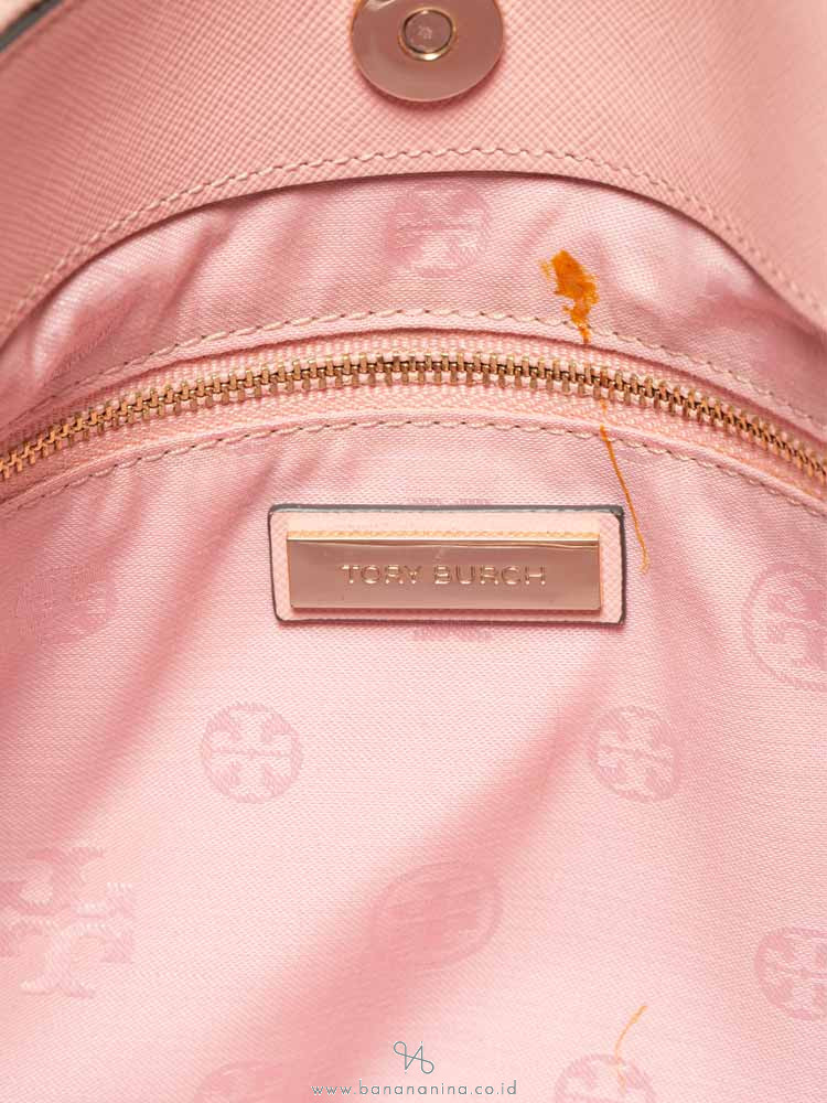 TORY BURCH Robinson Double Zip Tote Rose Sachet