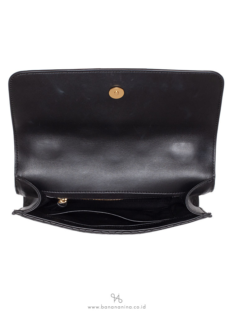TORY BURCH Fleming Convertible Shoulder Bag Black