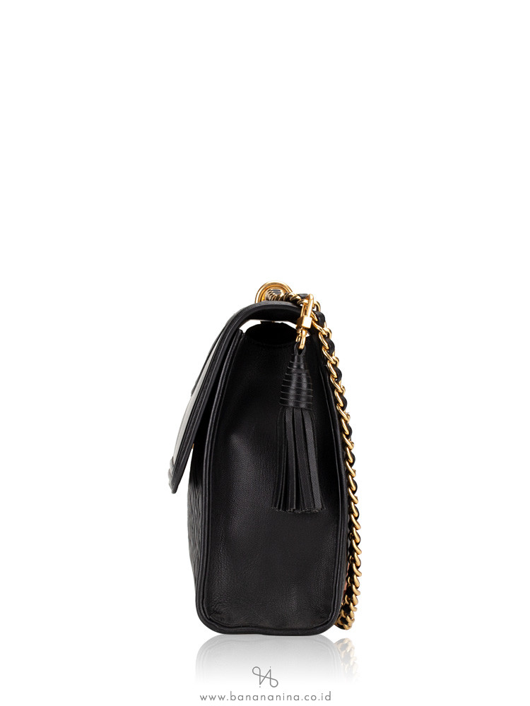 TORY BURCH Fleming Convertible Shoulder Bag Black