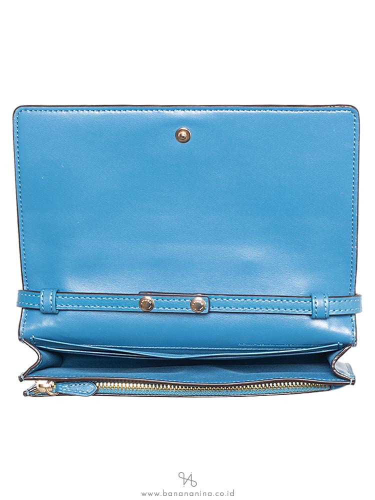 COACH 73447 Packman Signature Foldover Crossbody Light Khaki Multi