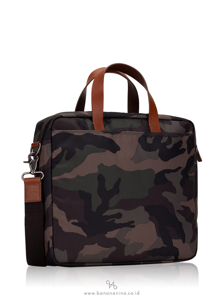 FOSSIL Men MBG9361998 Buckner Brief Messenger Multi