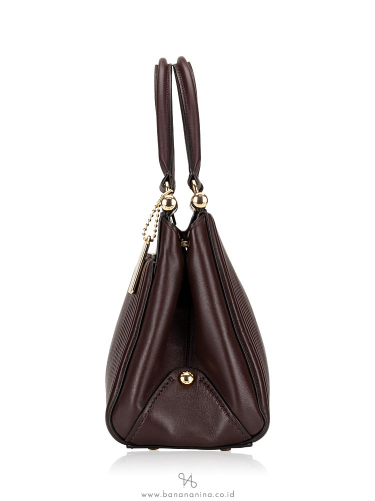 COACH 22728 Quilted Leather Grace Bag Oxblood