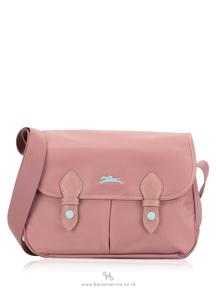 LONGCHAMP Club Nylon Messenger Antique Pink