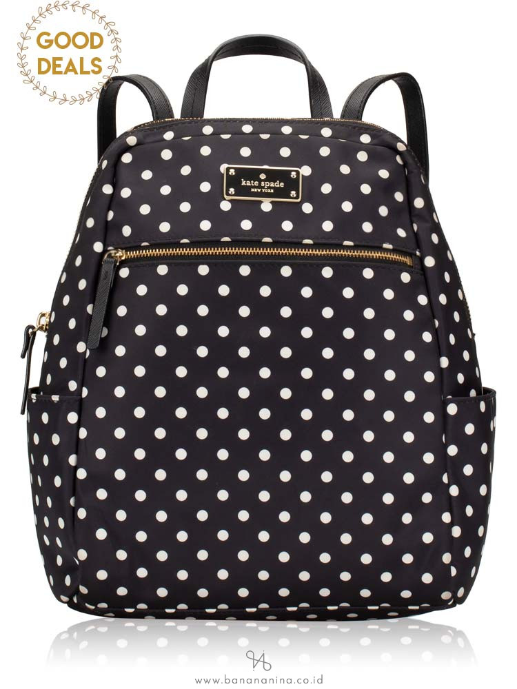 KATE SPADE Blake Avenue Hilo Backpack Diamond Dot