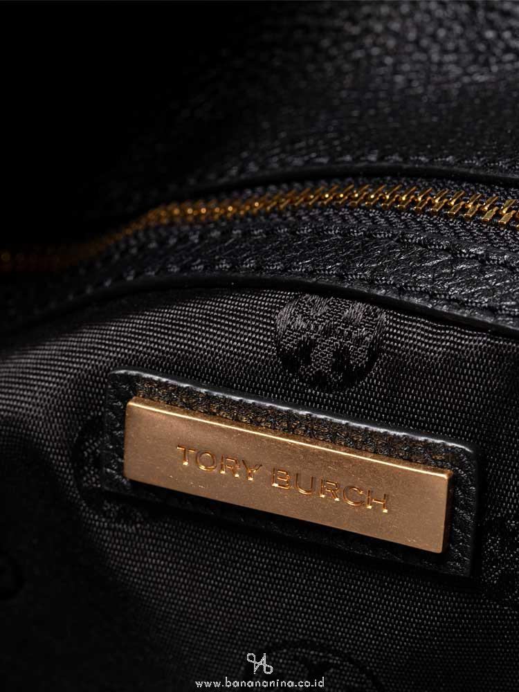 TORY BURCH Britten Triple Compartment Tote Black