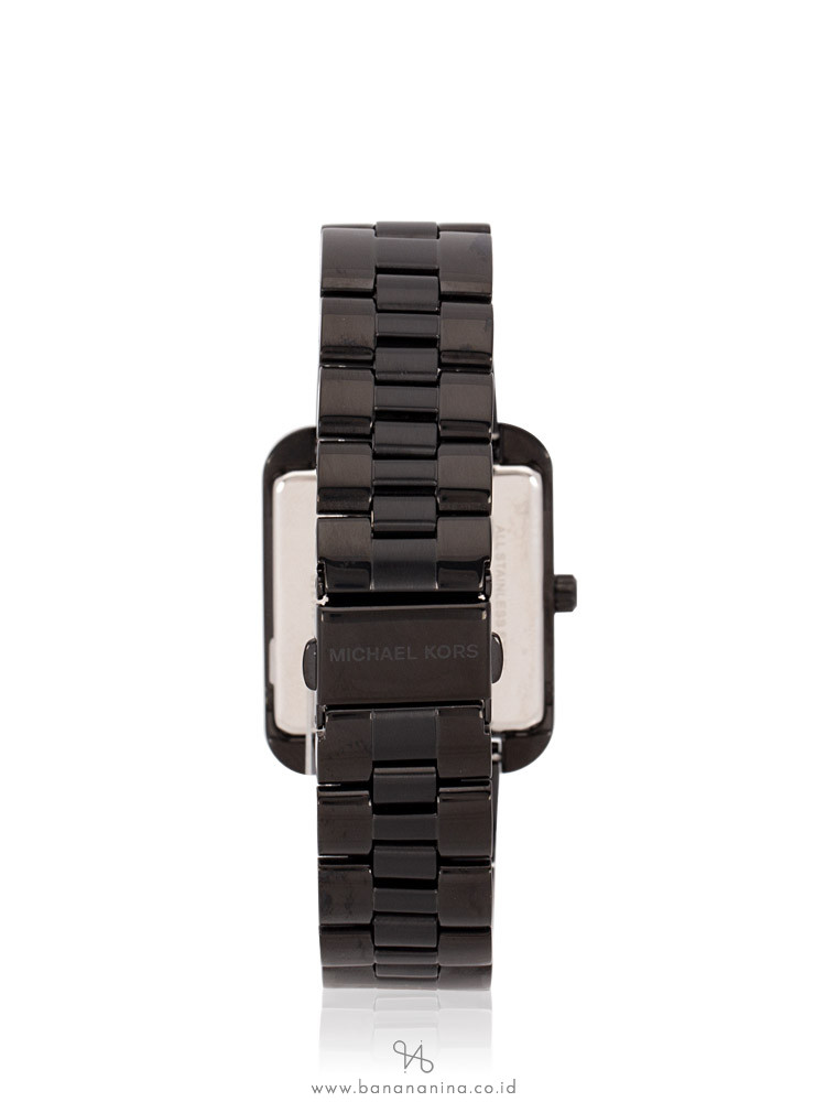 MICHAEL KORS MK3666 Lake Three Hand Stainless Black
