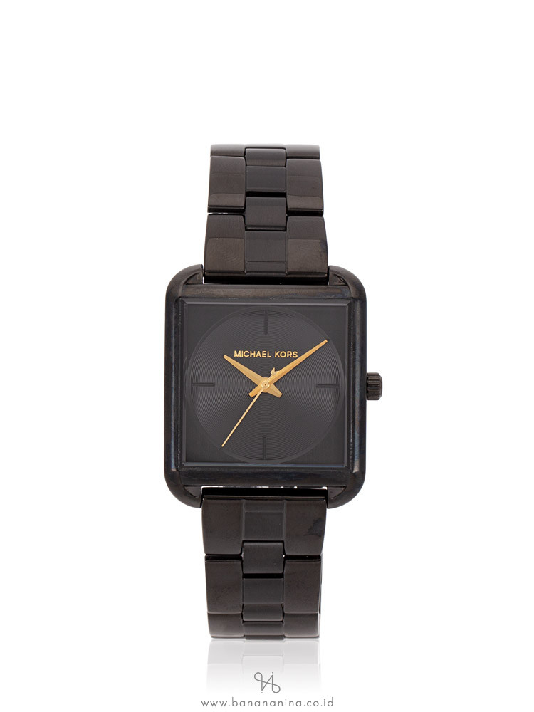 MICHAEL KORS MK3666 Lake Three Hand Stainless Black