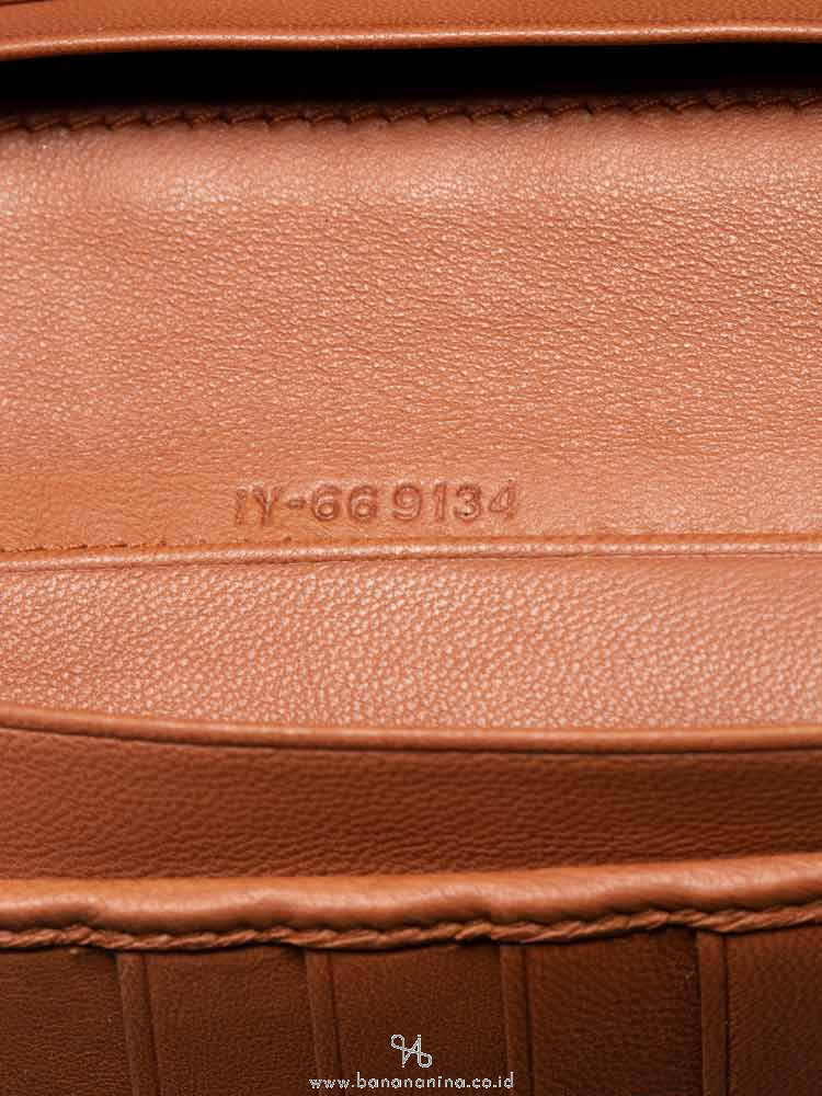 SALVATORE FERRAGAMO Men Giacomo Leather Long Wallet Grey