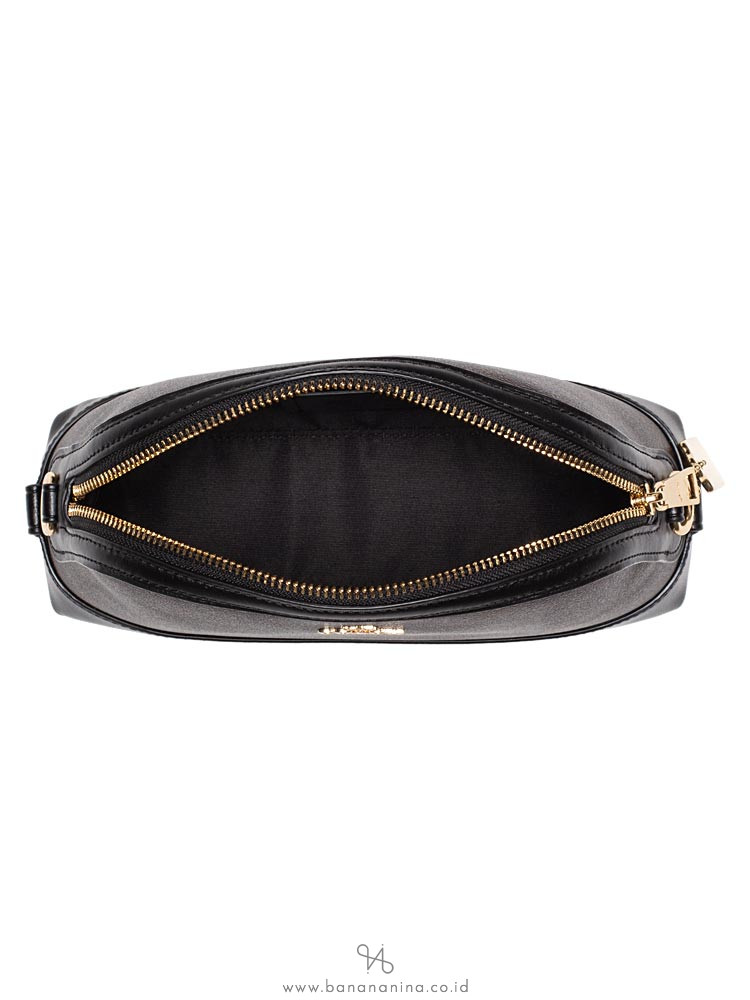 COACH 76674 Signature Mini Dome Crossbody Brown Black