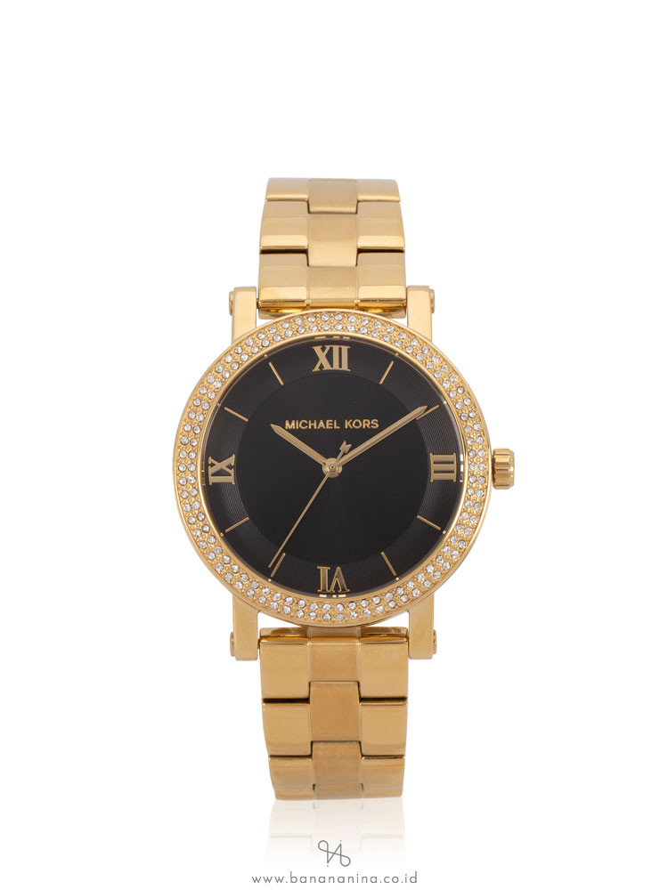 MICHAEL KORS MK4404 Norie Stainless Black Gold