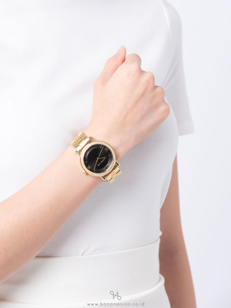 MICHAEL KORS MK4404 Norie Stainless Black Gold