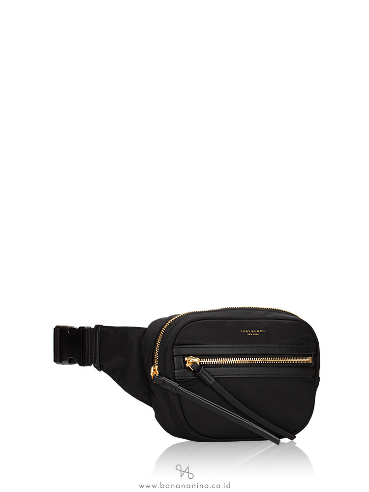 TORY BURCH Perry Nylon Belt Bag Black