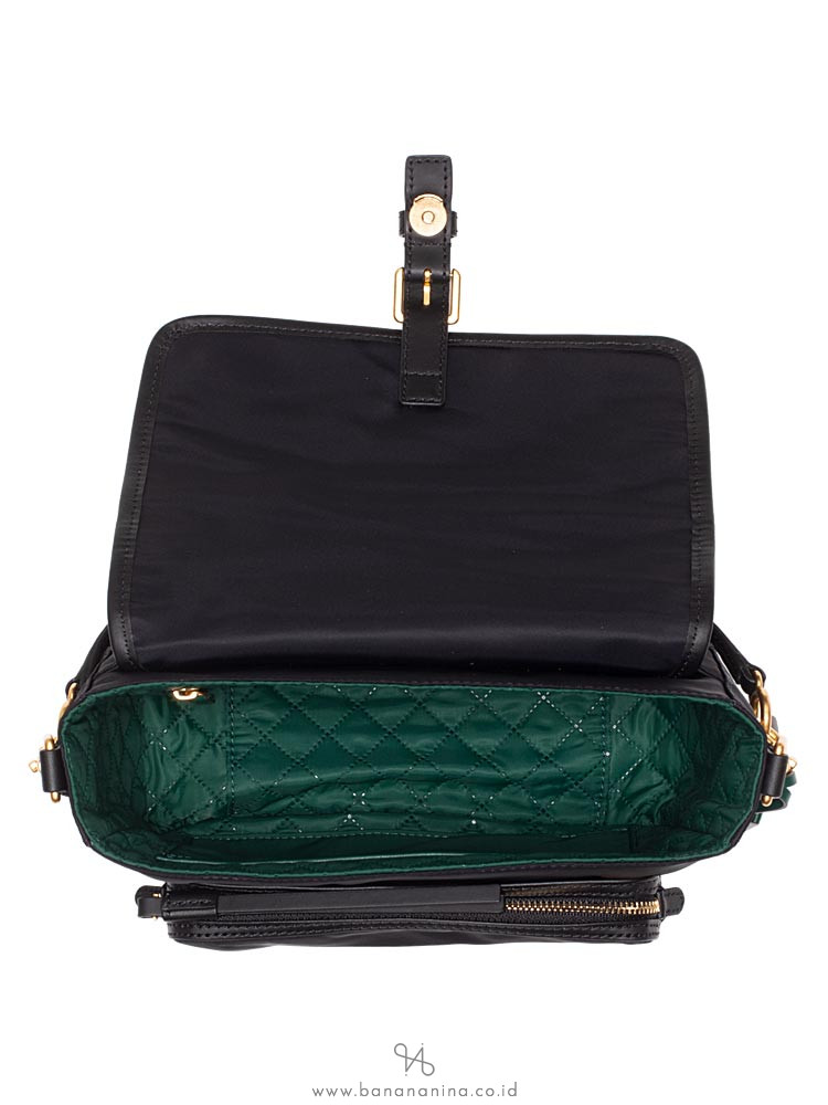 TORY BURCH Perry Nylon Crossbody Black