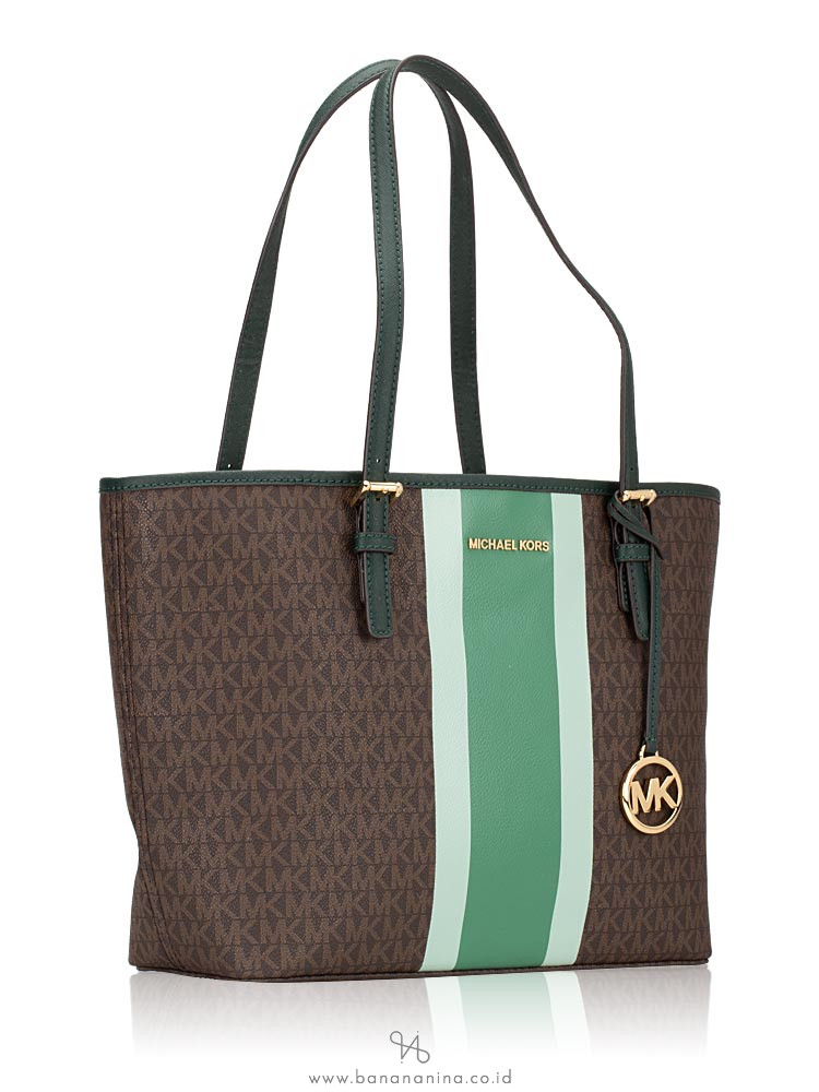 michael kors monogram green