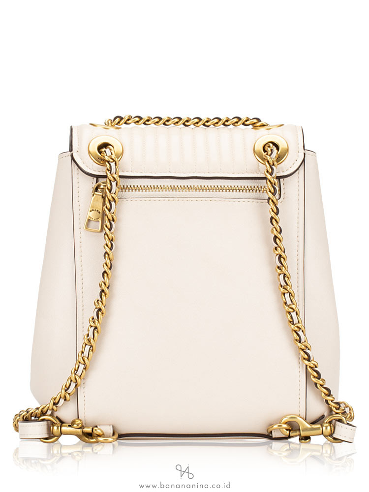 COACH 52996 Parker Convertible Backpack 16 Off White