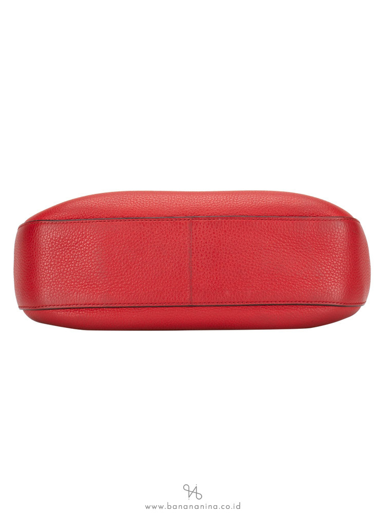 PRADA 1BC052 Vitello Daino Shoulder Bag Rosso