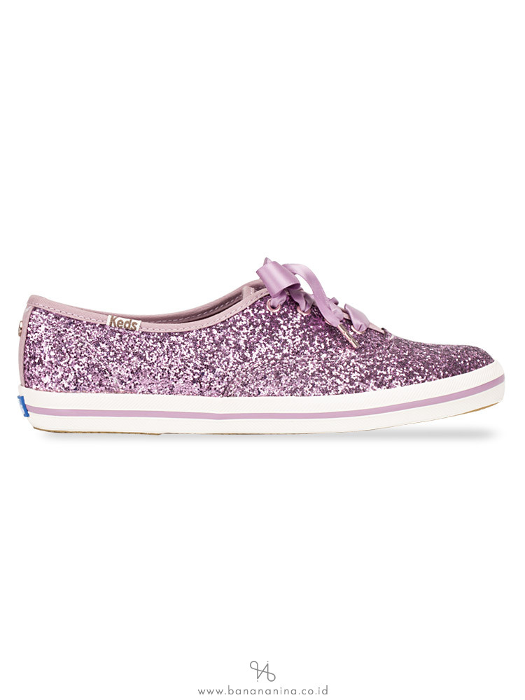 KEDS X Kate Spade Champion Glitter Grape Sz 7