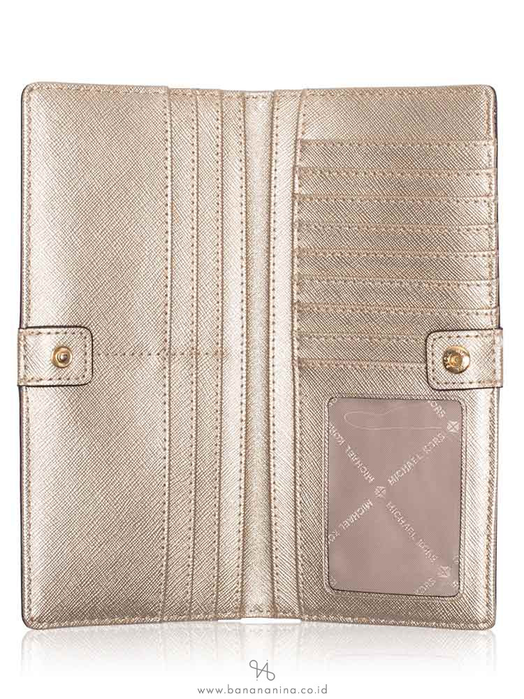 michael kors jet set travel flat slim bifold wallet