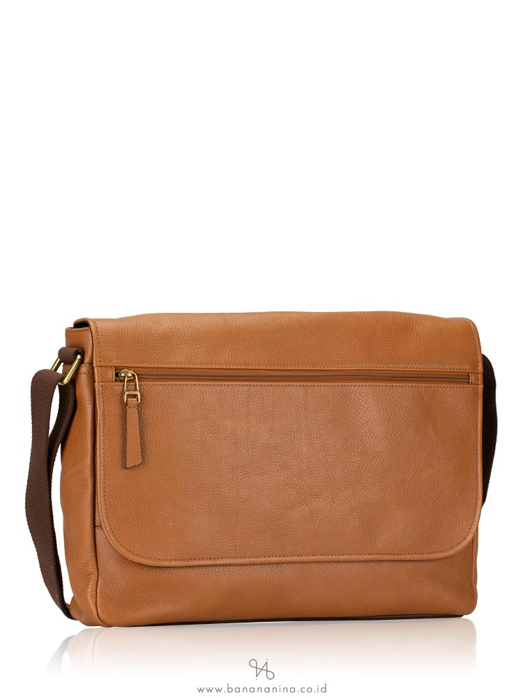 FOSSIL SBG1244216 Trey Leather Messenger Saddle