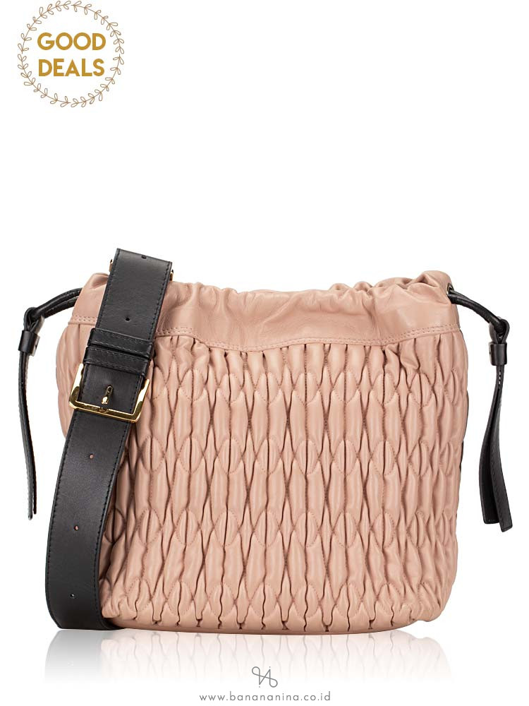 FURLA Caos Small Drawstring Bag Moonstone