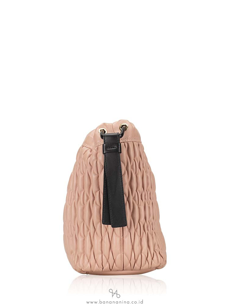 FURLA Caos Small Drawstring Bag Moonstone