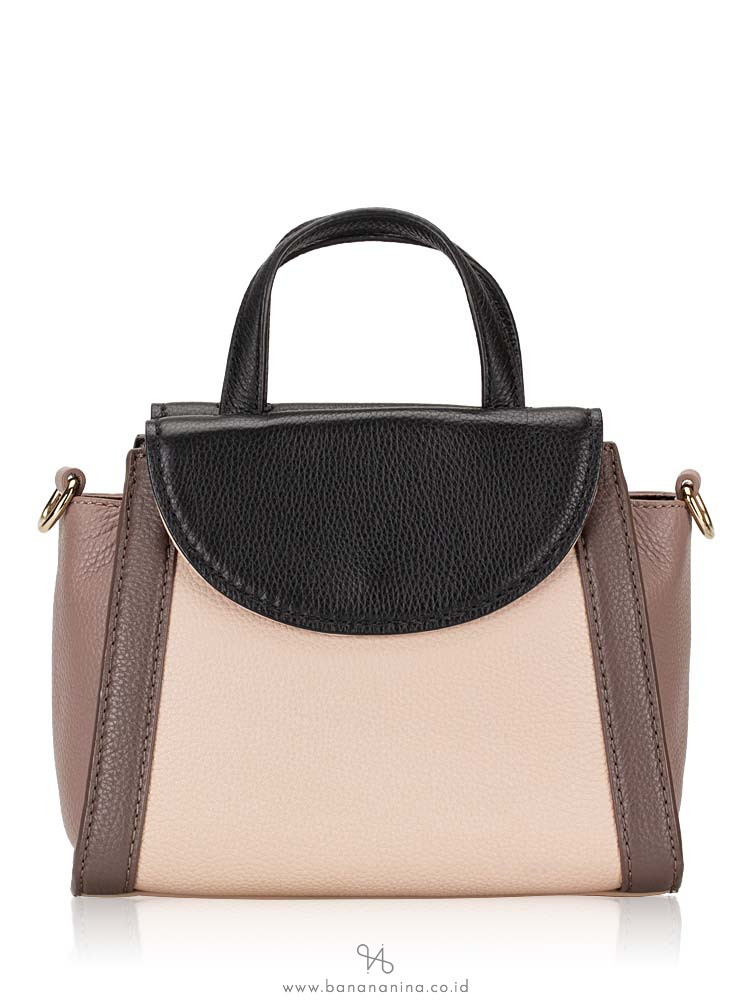 KATE SPADE Cobble Hill Small Adrien Rose Cloud Black Porcini