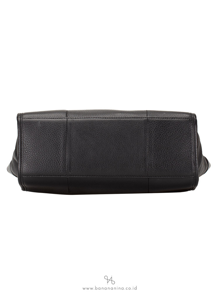 TORY BURCH Britten Small Slouchy Tote Black