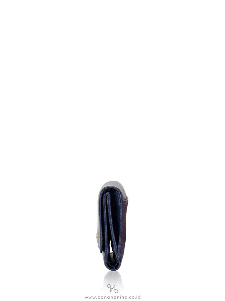FURLA Babylon Medium Trifold Wallet Navy