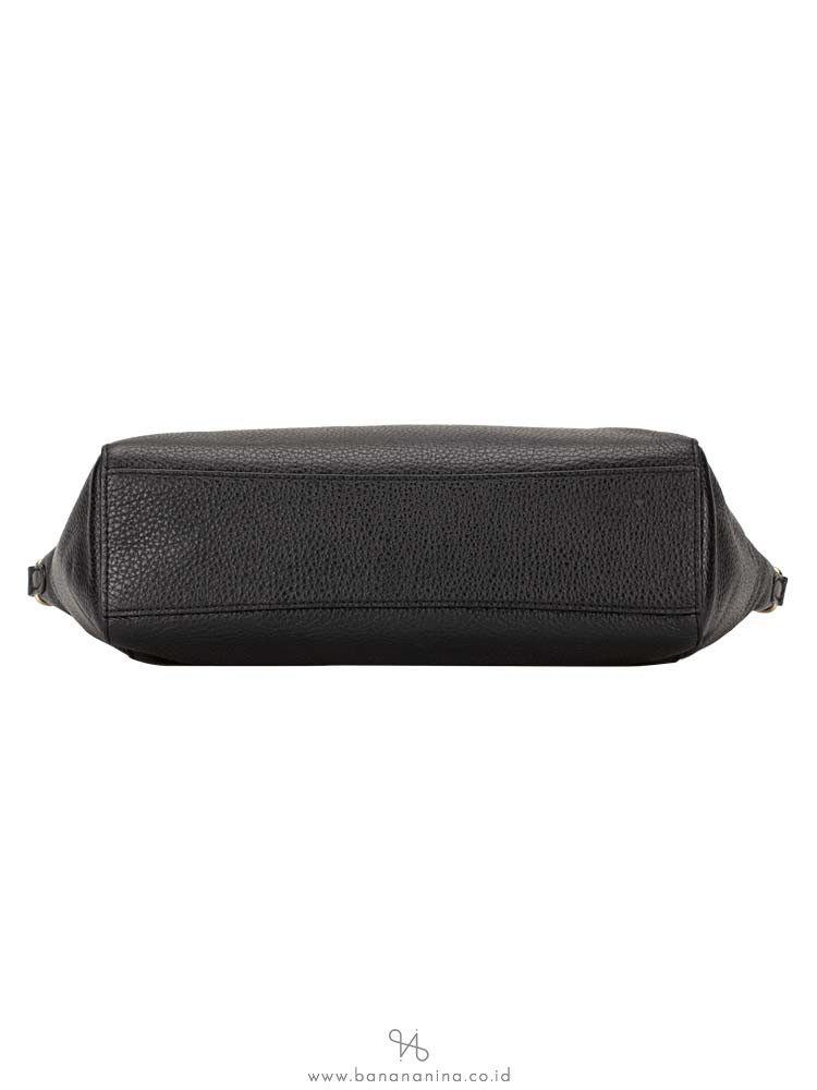 COACH 28993 Pebble Leather Small Kelsey Black