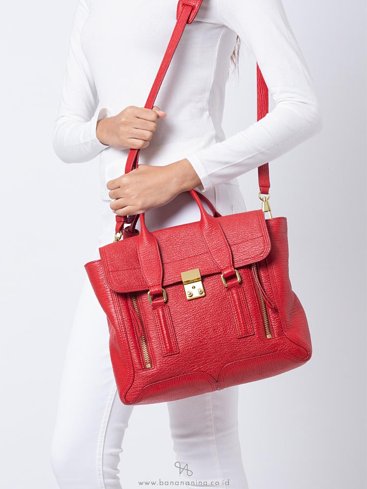 PHILLIP LIM Medium Pashli Red
