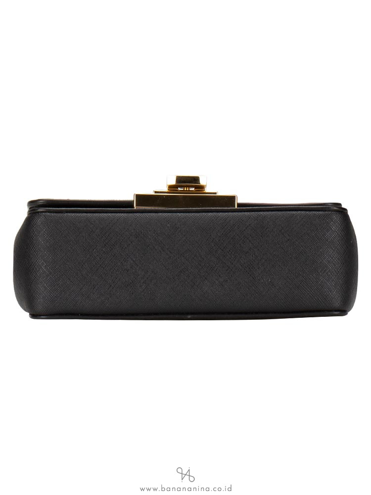 MICHAEL KORS Tina Small Clutch Illustrations Black