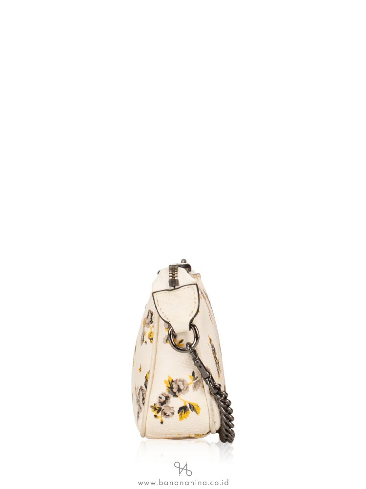 COACH 59745 Nolita 19 Prairie Print Wristlet Chalk