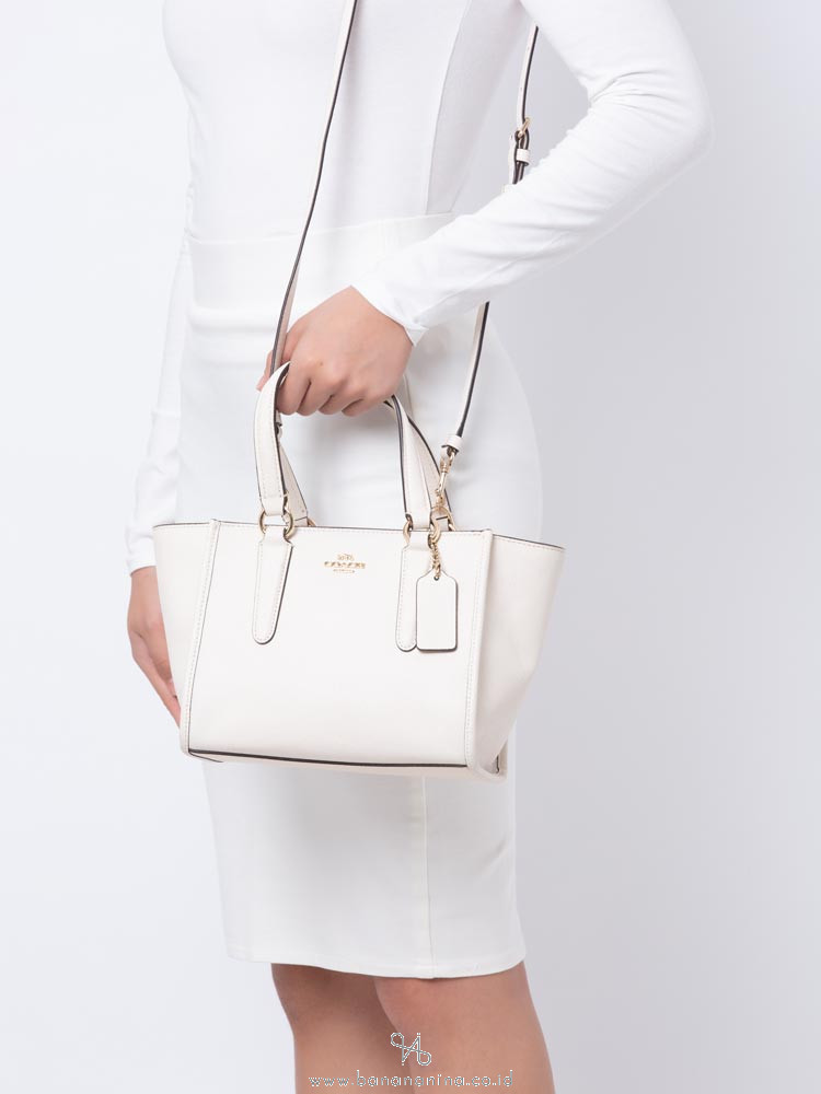 COACH 11925 Crossgrain Crosby 21 Carryall Chalk