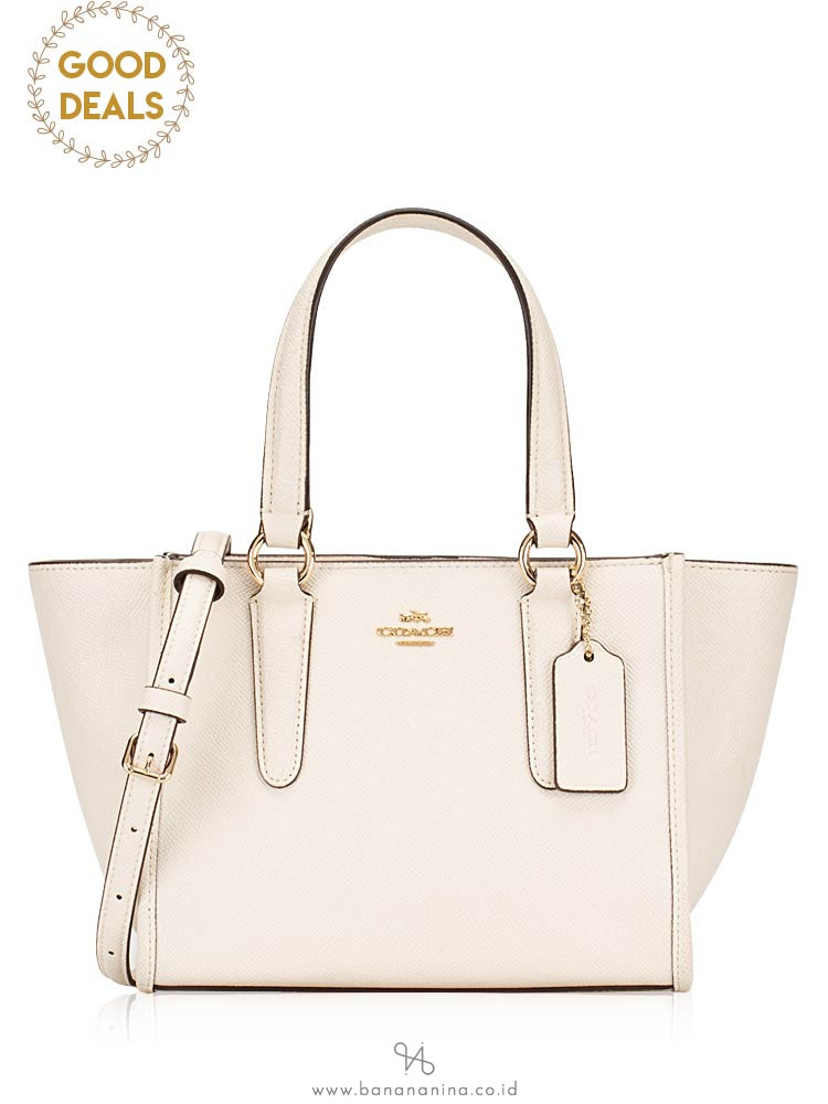 COACH 11925 Crossgrain Crosby 21 Carryall Chalk