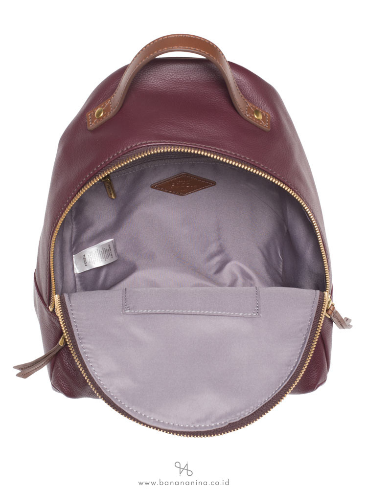 FOSSIL SHB2101503 Felicity Leather Backpack Fig
